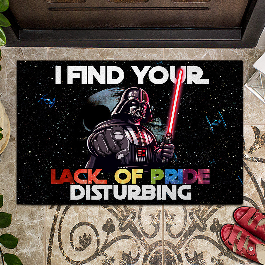 I Find Your Lack of Pride Disturbing - LGBT Support Doormat