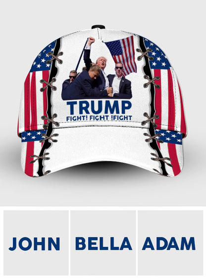 Fight Fight Fight - Personalized Classic Cap