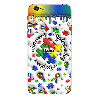 Autism Awareness - Personalized Autism Awareness Phone Case