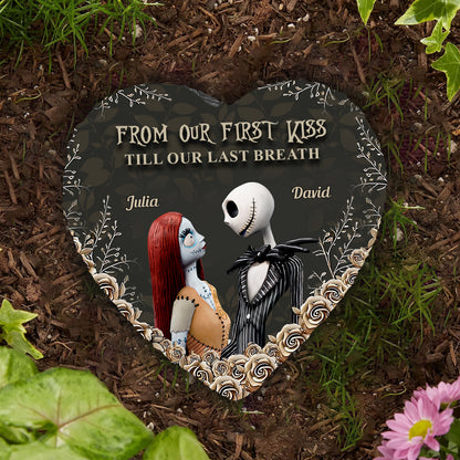 I See Your Scars - Personalized Nightmare Heart Shaped Stone