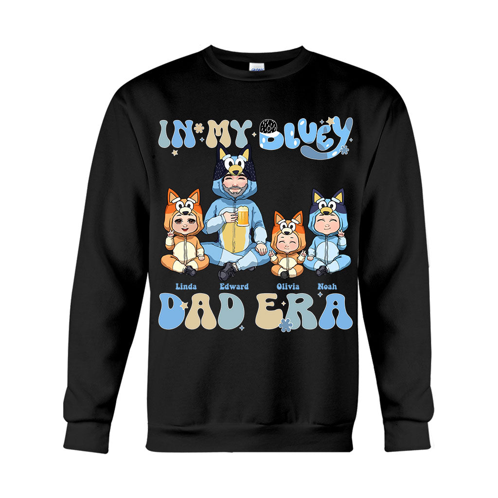 In My Dad Era - Personalized Father T-shirt And Hoodie