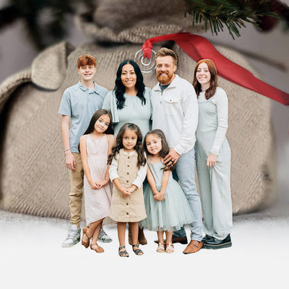 Any Photo Ornament - Personalized Family Custom Shaped Ornament