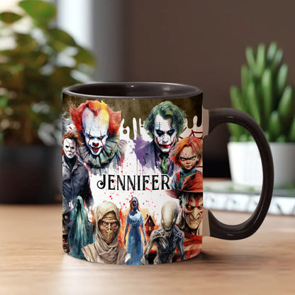 Myself Strange and Unusual - Personalized Accent Mug
