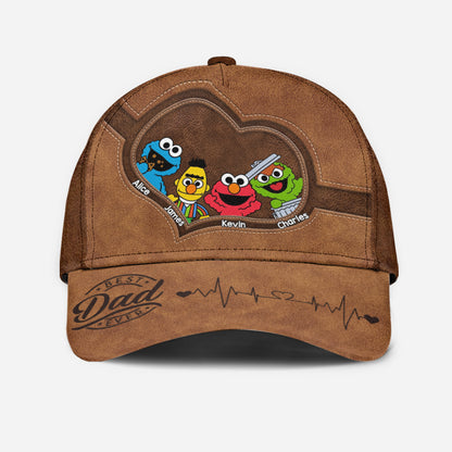 This Daddy/ Dad/ Grandpa... Belongs To - Personalized Father Classic Cap