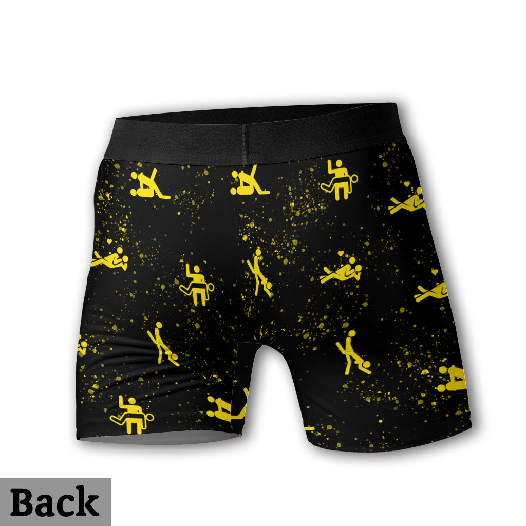 Jedi In The Street Sith In The Sheet - Personalized The Force Men’s Boxer Briefs