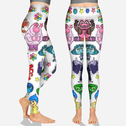 It's Ok To Feel All The Feels - Personalized Mouse Hoodie and Leggings