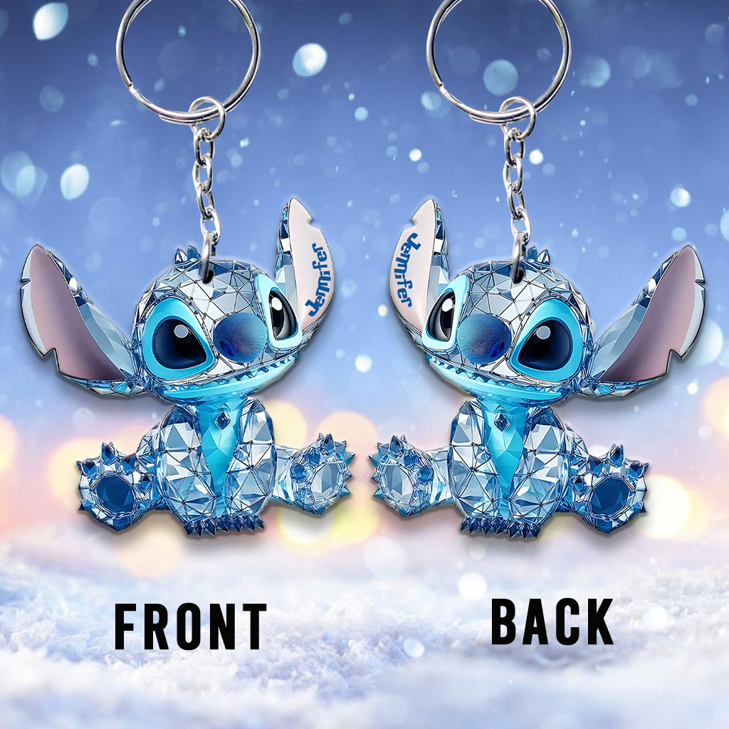 Ohana Means Family - Personalized Ohana Keychain