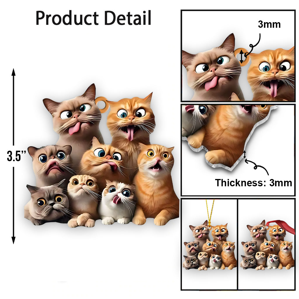 Love Cats - Cat Ornament