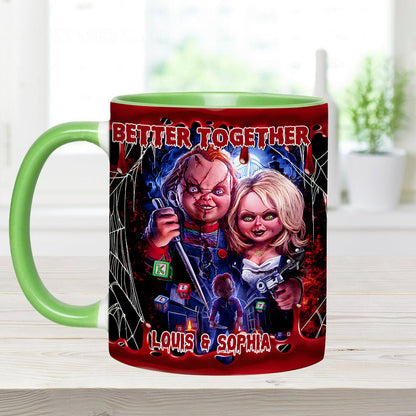 Better Together - Personalized Accent Mug