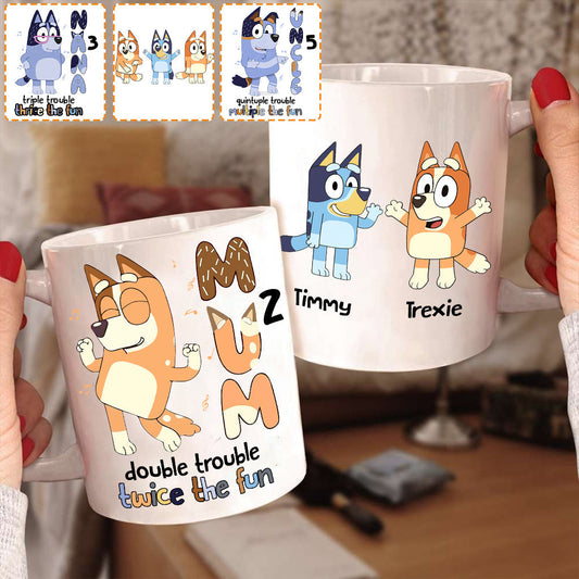Multiple The Fun - Personalized Mother Mug