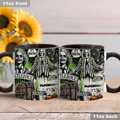 It's Show Time - Personalized Accent Mug