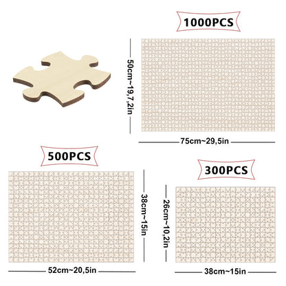 The Bluey Family - Personalized Family Jigsaw Puzzle