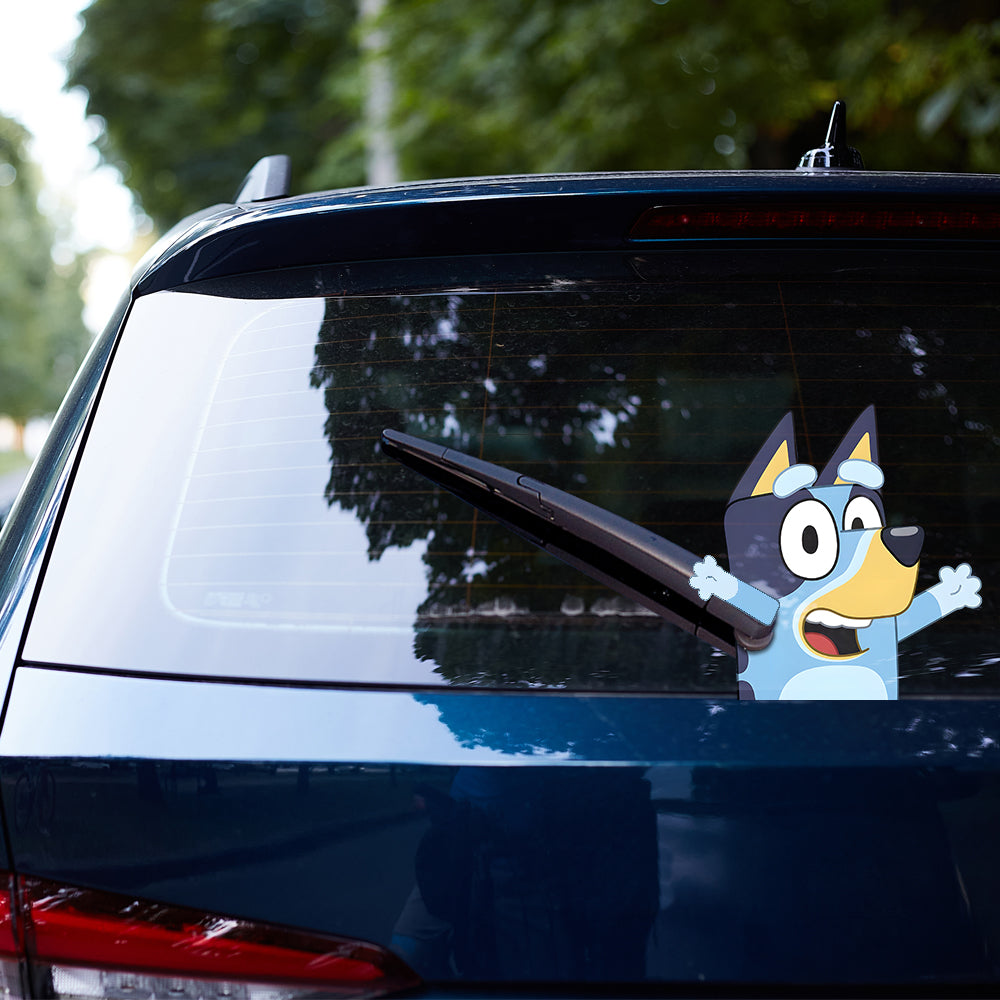 Cool Dogs - Personalized Windshield Wiper Decal