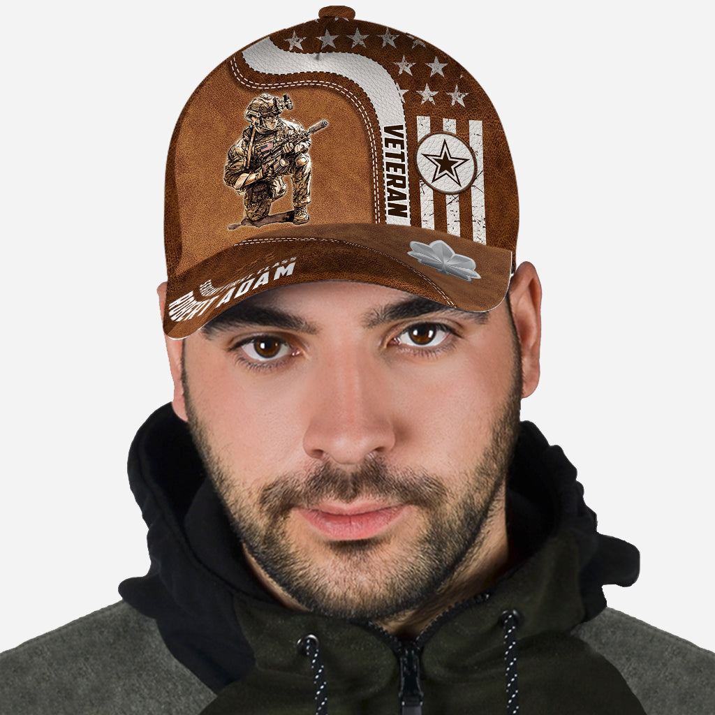 US Military World Tour - Personalized Veteran Classic Cap