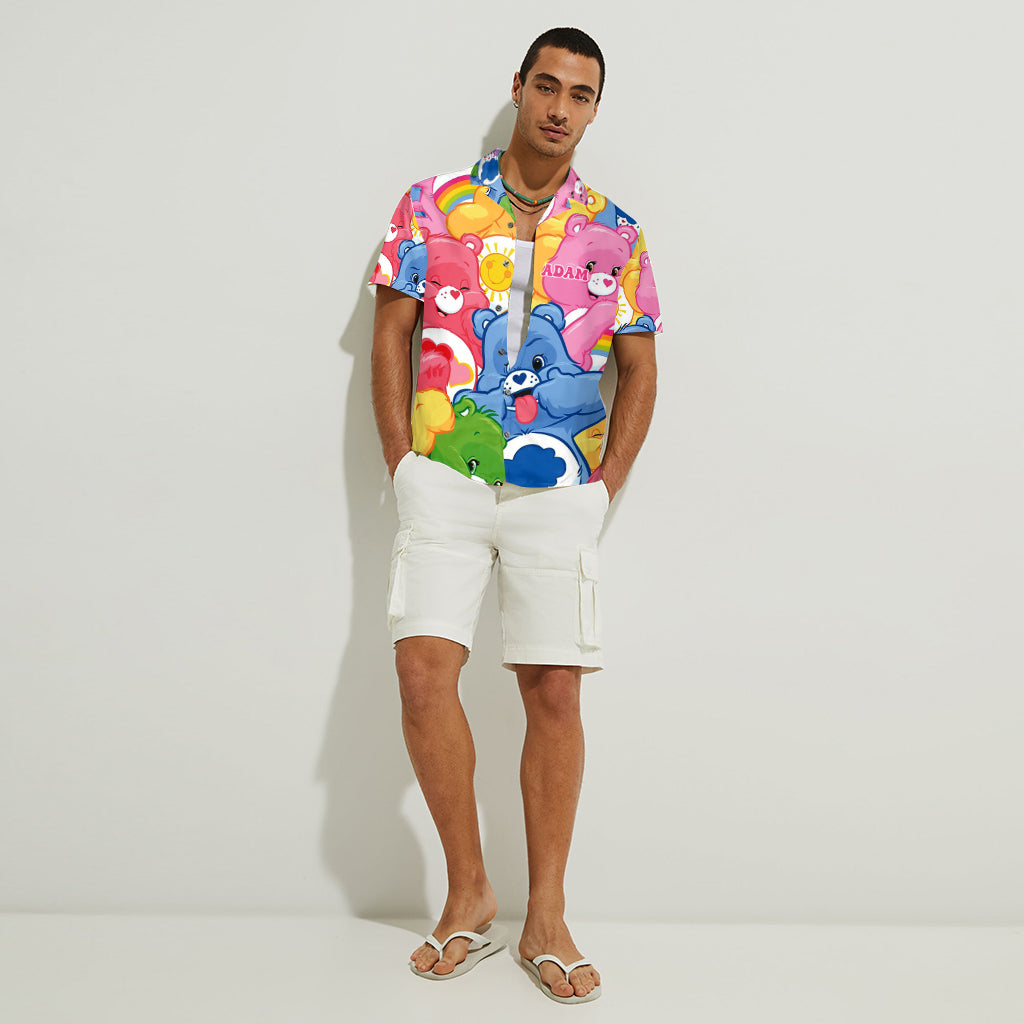 Rolling Bear - Personalized Weed Hawaiian Shirt