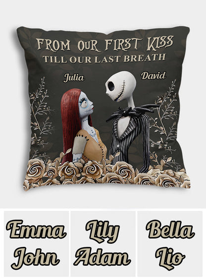 I See Your Scars - Personalized Nightmare Throw Pillow