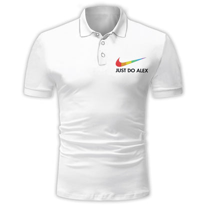 Just Love Rainbow Pride - Personalized LGBT Support Polo Shirt