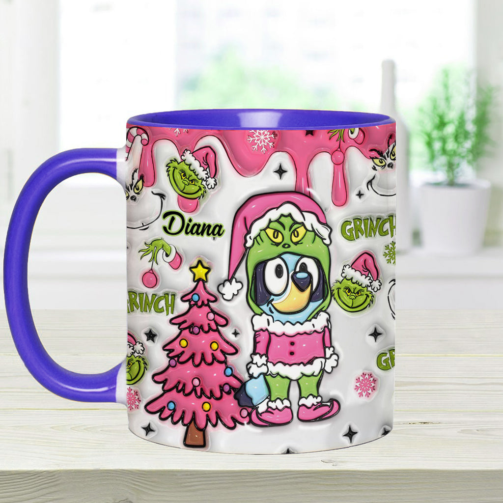 Merry Christmas - Personalized Accent Mug