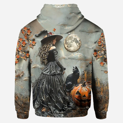 Beautiful Witch - Personalized Witch Hoodie and Leggings