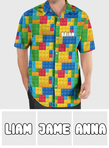 Colorful Life - Personalized Hawaiian Shirt