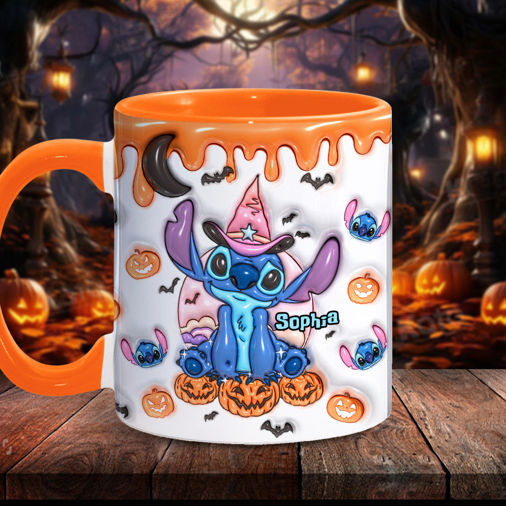 Spooky Vibes - Personalized Ohana Accent Mug
