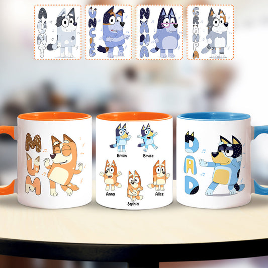 Cool Mum Cool Dad - Personalized Mother Accent Mug