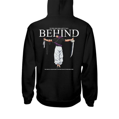 Behind Jujutsu Kaisen T-shirt and Hoodie
