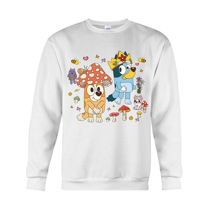Mushroom Pattern - Mouse T-shirt And Hoodie