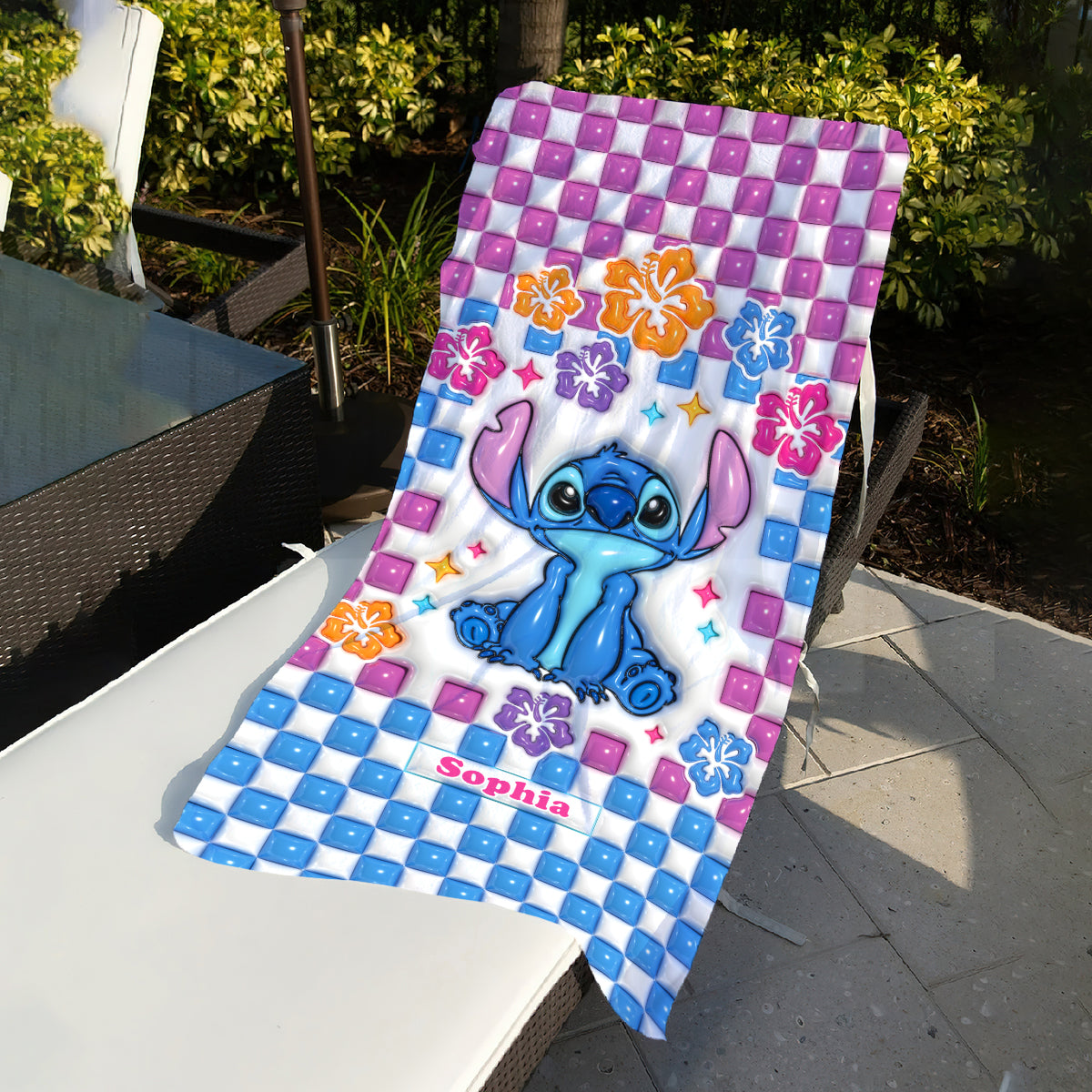 Ohana Beach - Personalized Ohana Beach Towel