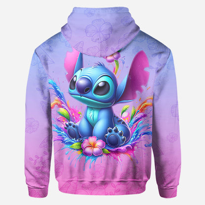 Blue Ohana - Personalized Ohana All Over Shirt