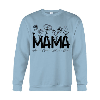 Best Mama Ever - Personalized Mother T-shirt And Hoodie