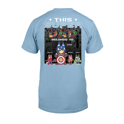 Super Dad - Personalized Father T-shirt and Hoodie