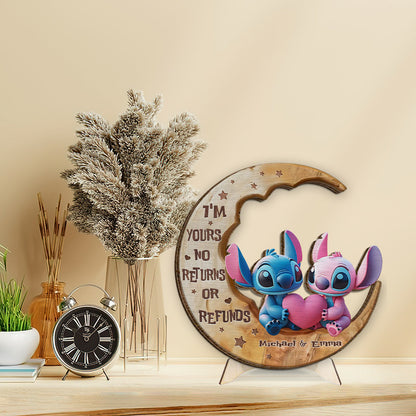 I'm Yours - Personalized Ohana 2 Layered Wood Sign / Wood Plaque