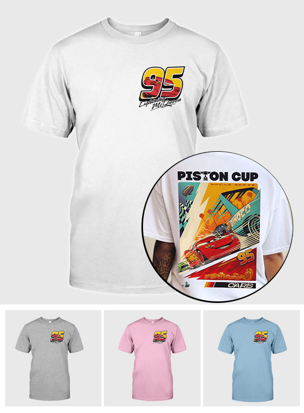Vintage 95 Piston Cup Mouse T-shirt And Hoodie