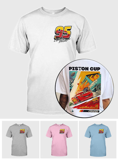 Vintage 95 Piston Cup Mouse T-shirt And Hoodie