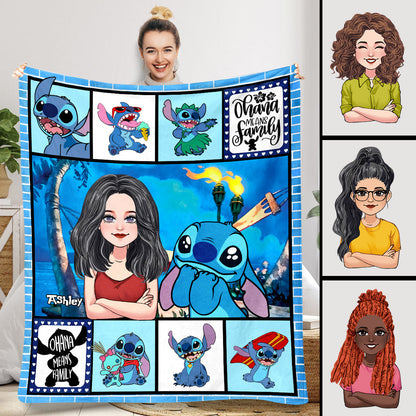Aloha - Personalized Ohana Blanket