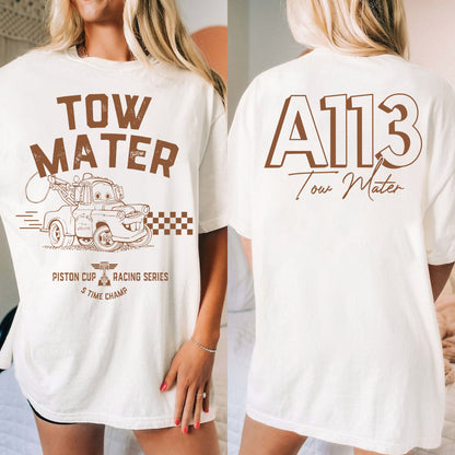 Tow Mater Cars T-shirt And Hoodie