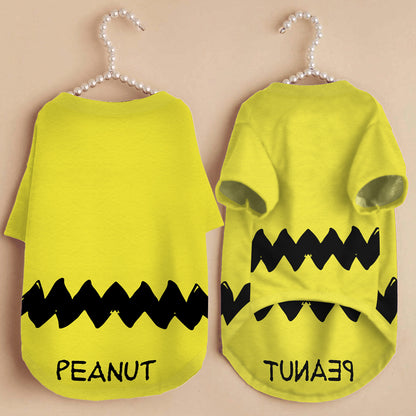 Charlie Brown Costume - Personalized Pet Shirt