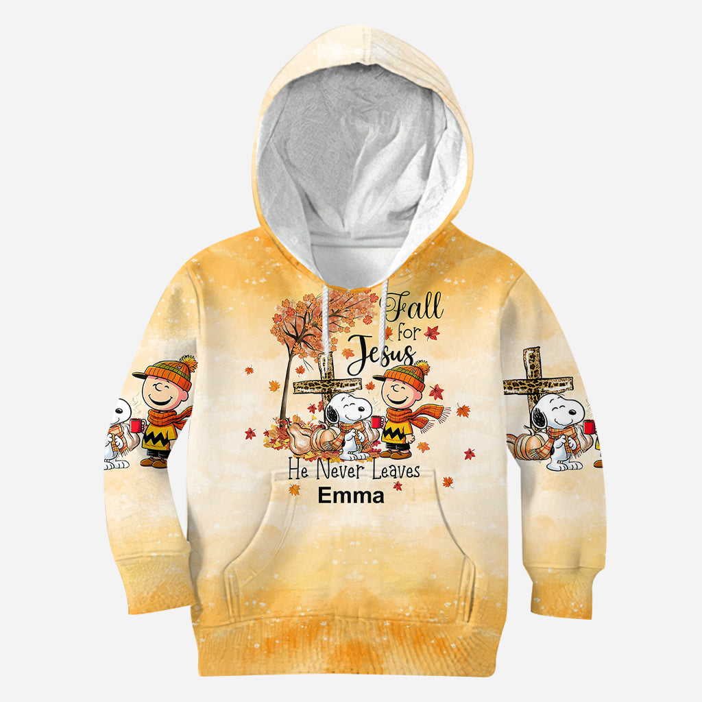 Fall For Jesus - Personalized All Over Shirt