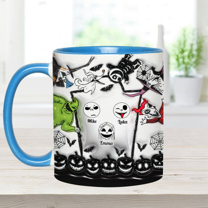 Mother Father Of Nightmares - Personalized Nightmare Accent Mug