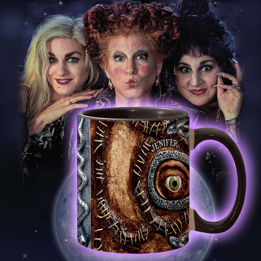 Eye Book - Personalized Three Witches Accent Mug