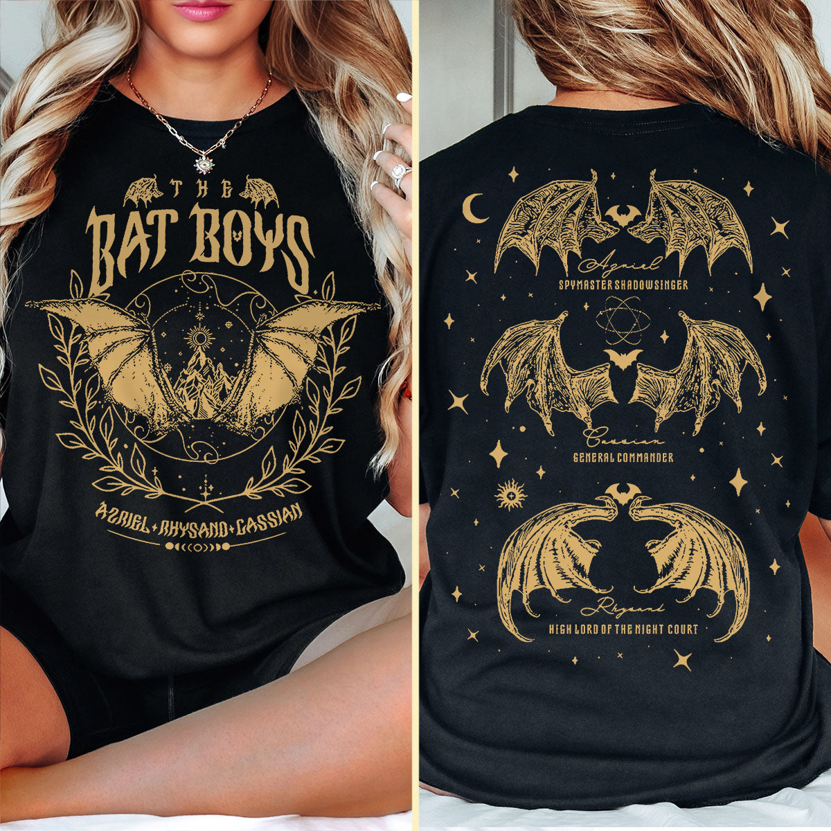 The Bat Boys Acotar T-shirt And Hoodie