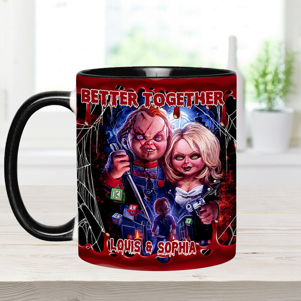 Better Together - Personalized Accent Mug