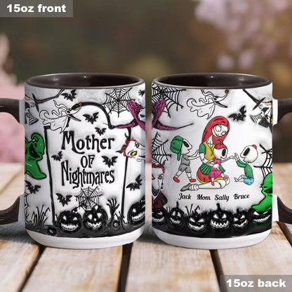 Mother Of Nightmares - Personalized Nightmare Accent Mug