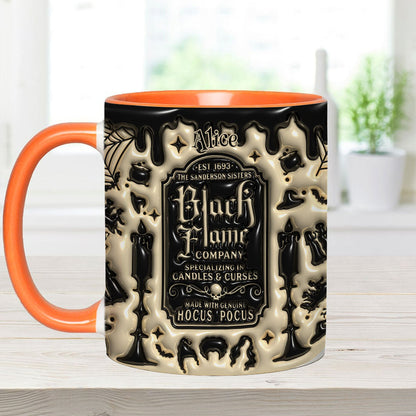 Black Flame Company - Personalized Three Witches Accent Mug
