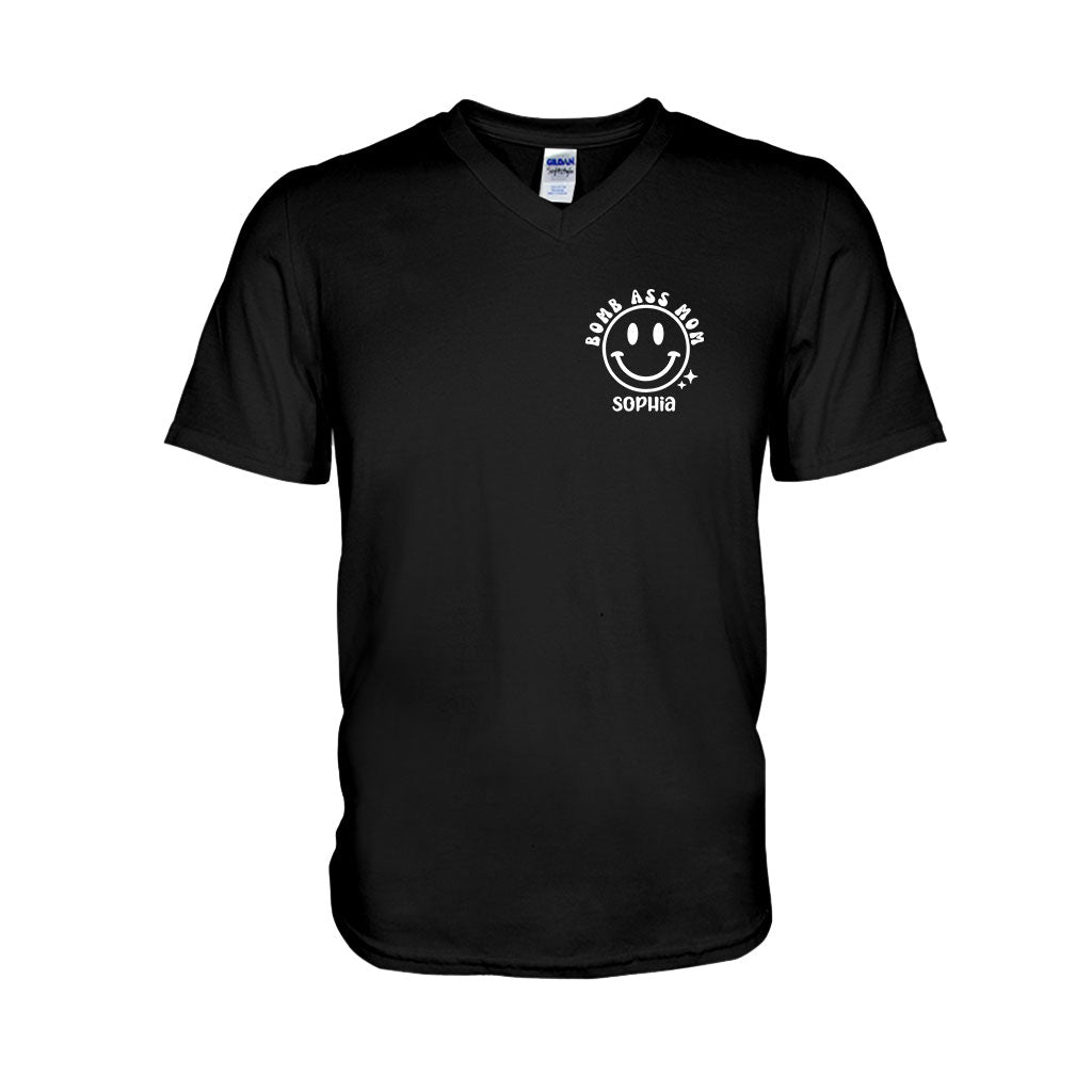 Somebody's Bomb Ass Mom - Personalized Mother T-shirt And Hoodie