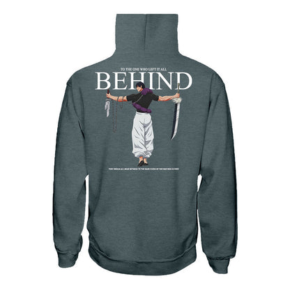 Behind Jujutsu Kaisen T-shirt and Hoodie