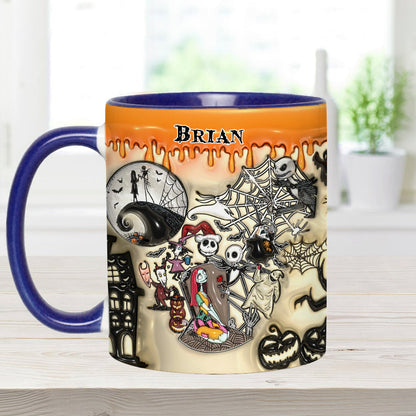 The Nightmare - Personalized Nightmare Accent Mug