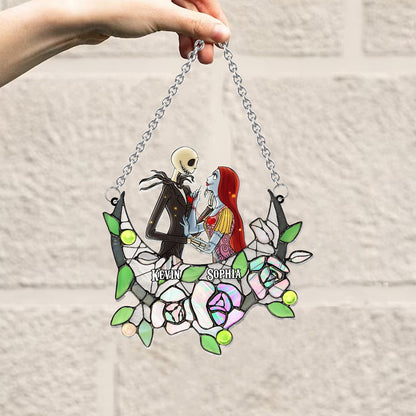Roses So Many In The Darkness - Personalized Nightmare Window Hanging Suncatcher Ornament