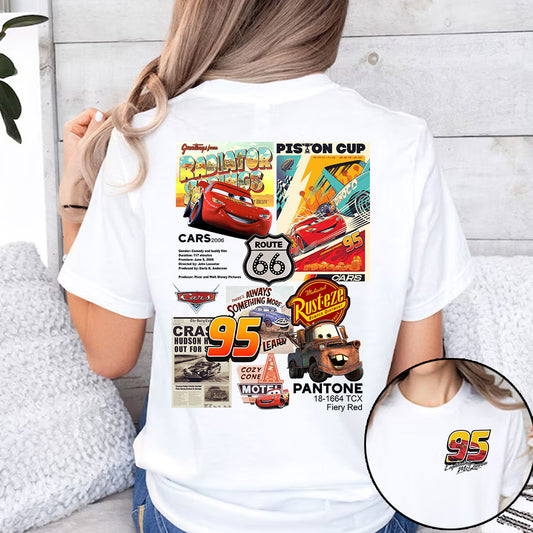 Vintage 95 Car Mouse T-shirt And Hoodie